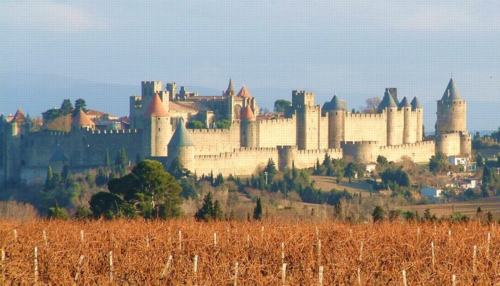 Carcassonne après la restauration