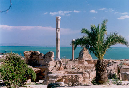 les ruines de Carthage