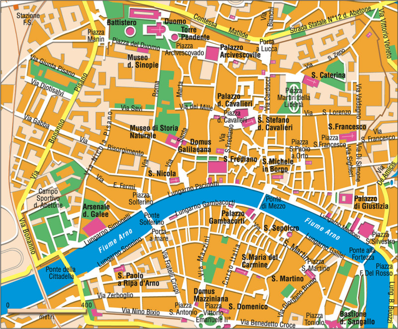 plan de la ville