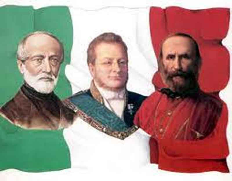 Pères de l'unification Italienne